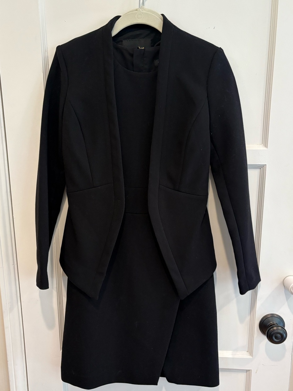 Banana Republic Black Women's Suit Dress with Blazer
